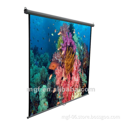 Motorised Projector screen with CE, ETL, RoHs certificates